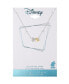 Фото #22 товара Disney unwritten Cubic Zirconia Mickey Mouse Initial Pendant Necklace