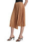 ფოტო #3 პროდუქტის Women's Asymmetric Pleated Pull-On Midi Skirt