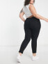 Фото #2 товара Only Curve Karla skinny jeans in black