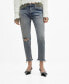 Фото #1 товара Women's Low-Rise Girlfriend Jeans