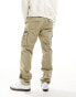 Dickies millerville cargo trousers in khaki Зеленый, W40 - фото #3