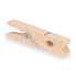 Clamps Large Brown Wood (24 Units)
