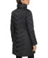 ფოტო #4 პროდუქტის Women's Faux-Fur-Trim Hooded Puffer Coat