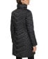 Фото #4 товара Women's Faux-Fur-Trim Hooded Puffer Coat