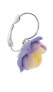 Colorful dangling earrings in the shape of Tammy flowers