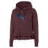 Фото #1 товара Puma X Tyakasha Pullover Hoodie Womens Brown Casual Outerwear 595556-26