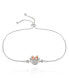 Фото #2 товара Minnie Mouse Glitter Crystal Lariat Bracelet