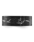 ფოტო #2 პროდუქტის Stainless Steel Black IP-plated Inlay Band Ring