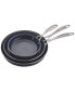 Фото #1 товара Capri K2 3-Pc. Aluminum Nonstick Fry Pan Set