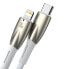 Фото #2 товара Kabel przewód do szybkiego ładowania iPhone USB-C - Lightning 480Mb/s PD 20W 1m biały