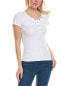 Stateside Snap Front Top Women's White Xs