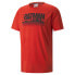 Фото #1 товара Puma Bat X Performance Graphic Crew Neck Short Sleeve Athletic T-Shirt Mens Size