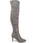 Фото #7 товара Women's Trill Wide Calf Lace Up Boots