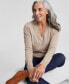 100% Cashmere Women's V-Neck Long-Sleeve Sweater, Regular & Petites, Created for Macy's