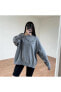 Фото #3 товара Womens Traning Oversize Crewneck Kadın sweatshirt