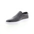 Фото #8 товара Robert Graham Rider RG5667S Mens Gray Leather Lifestyle Sneakers Shoes