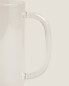 Фото #12 товара Cylindrical borosilicate glass jug