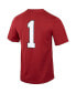 Мужская майка Nike Stanford Number 1 Cardinal Футбольная. Бордовый, 2XL - фото #2