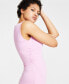 Фото #2 товара Women's Ruched Midi Dress, Created for Macy's