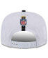 ფოტო #2 პროდუქტის Men's White/Black Pittsburgh Steelers 2024 NFL Training Camp Golfer Snapback Hat