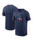 Men's Navy Tampa Bay Rays Americana T-Shirt