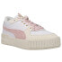 Фото #2 товара Puma Cali Sport Frosted Hike Lace Up Platform Womens White Sneakers Casual Shoe