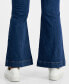 Фото #4 товара Petite Seamed High-Rise Flare-Leg Denim Jeans, Created for Macy's