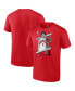 Фото #2 товара Men's Scottie Barnes Red Toronto Raptors 2022 NBA Rookie of the Year T-shirt