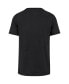 Фото #3 товара Men's Black Distressed Miami Marlins Renew Franklin T-shirt