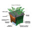 Фото #2 товара Earthbox Novelty 81755 Square Garden Kit, Terra Cotta