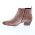 Фото #5 товара Roan by Bed Stu Aggie F858024 Womens Brown Leather Zipper Casual Dress Boots