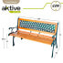 Фото #7 товара AKTIVE Madera Y Metal 125x52x73 cm Bench