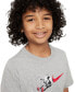 Фото #3 товара Футболка для малышей Nike Sportswear Графическая из хлопка
