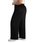 Фото #3 товара Trendy Plus Size Satin Wide-Leg Pants