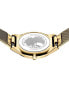 Фото #6 товара Наручные часы Gevril Women's Morcote Black Leather Watch 36mm