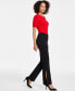 Women's High-Rise Pull-On Bootcut Pants