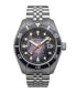 ფოტო #1 პროდუქტის Men's Wreck Automatic Solid Stainless Steel Bracelet Watch, 44mm
