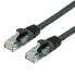 Фото #1 товара VALUE UTP Cable Cat.6 - halogen-free - black - 5m - 5 m - Cat6 - U/UTP (UTP) - RJ-45 - RJ-45