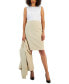 ფოტო #4 პროდუქტის Shawl-Collar Slim Skirt Suit, Regular and Petite Sizes