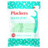 Plackers, Micro Mint, зубочистки с нитью, мята, 75 шт.