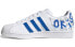 Фото #1 товара Кроссовки мужские Adidas Originals Superstar Голубые/Белые