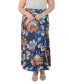Фото #1 товара Plus Size Maxi Skirt