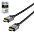 Фото #2 товара j5create JDC53 Ultra High Speed 8K UHD HDMI™ Cable - Black and Grey - 2 m - 2 m - HDMI Type A (Standard) - HDMI Type A (Standard) - 3D - 48 Gbit/s - Black - Grey