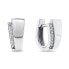 Fashion silver earrings EA217W