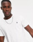 Polo Ralph Lauren lounge t-shirt in white with logo