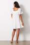 Фото #2 товара Rails Women's Valentina Square-Neck Tiered Gauze Dress White Size S