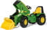 Rolly Toys John Deere Traktor na Pedały X-Trac Premium Łyżka Ciche Koła - фото #3