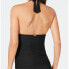 Фото #2 товара Calvin Klein 259056 Women's Liquid-Shirred Halter Tankini Top Swimwear Size 2XL