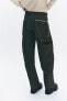 Zw collection cargo trousers with zips