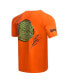 Men's and Women's Orange Teenage Mutant Ninja Turtles Mikey Defender Graphic T-shirt